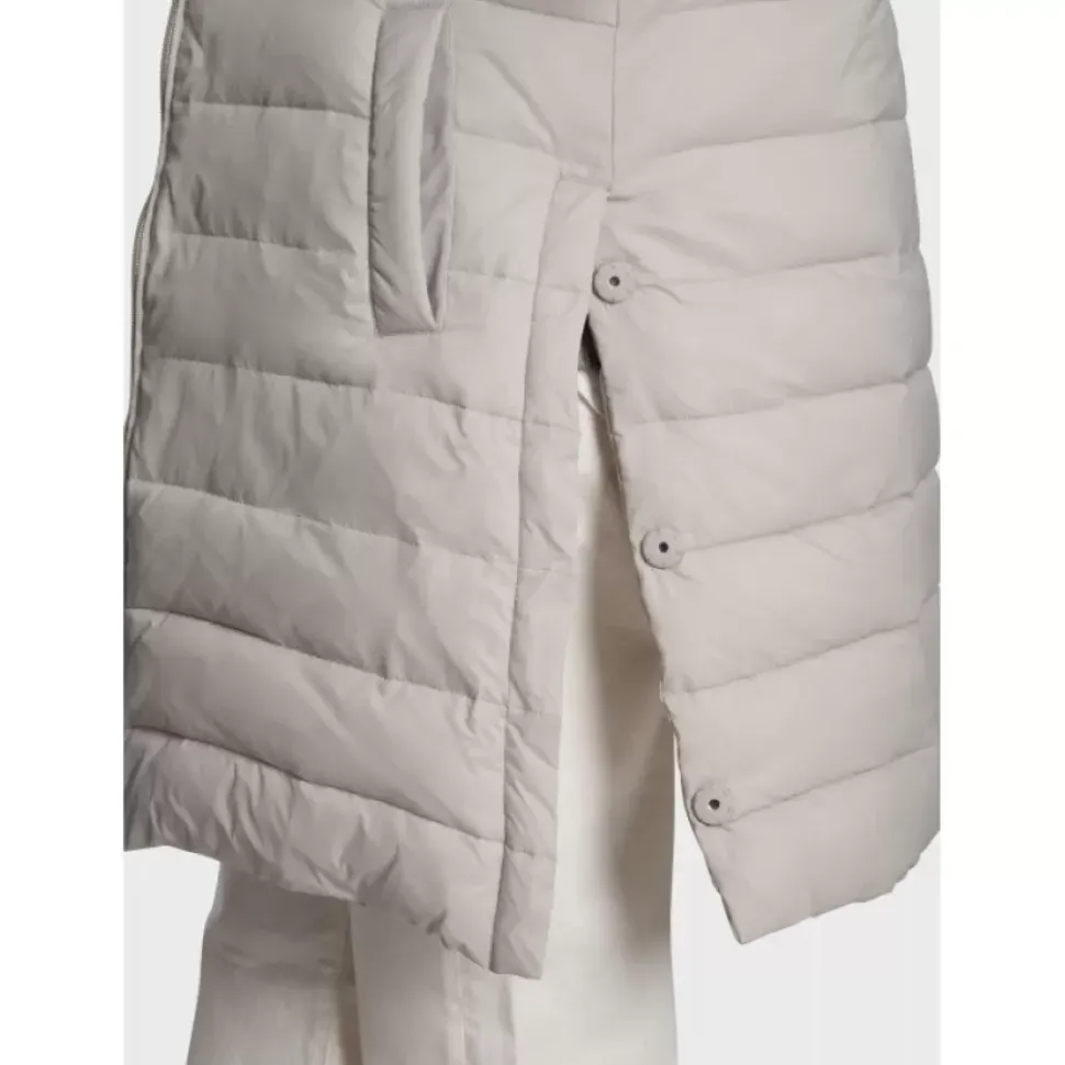OAKWOOD Gilets^Maggy Gris Clair - Longue Doudoune Sans Manches