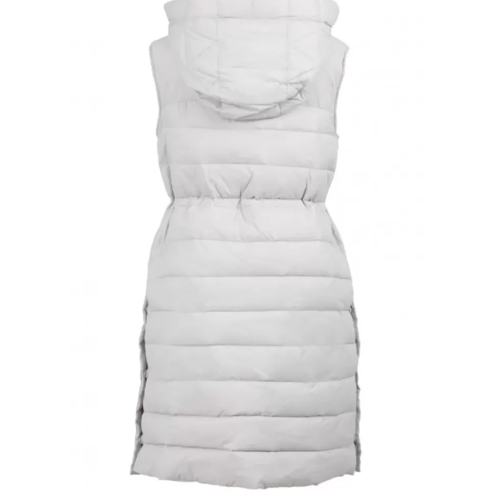 OAKWOOD Gilets^Maggy Gris Clair - Longue Doudoune Sans Manches