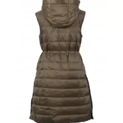 OAKWOOD Gilets^Maggy Kaki - Longue Doudoune Sans Manches