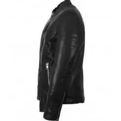 OAKWOOD Blousons^Maiden Noir - Blouson Court En Cuir Veritable