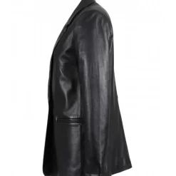OAKWOOD Tops Et Chemises^Meg Noir - Blazer En Cuir Veritable De Mouton