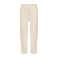OAKWOOD Pantalons^Mila Coquille - Pantalon Large Taille Haute En Cuir Veritable