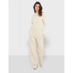OAKWOOD Pantalons^Mila Coquille - Pantalon Large Taille Haute En Cuir Veritable
