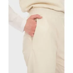 OAKWOOD Pantalons^Mila Coquille - Pantalon Large Taille Haute En Cuir Veritable