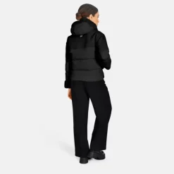 OAKWOOD Blousons^Mina Noir - Blouson En Fausse Fourrure / Nylon