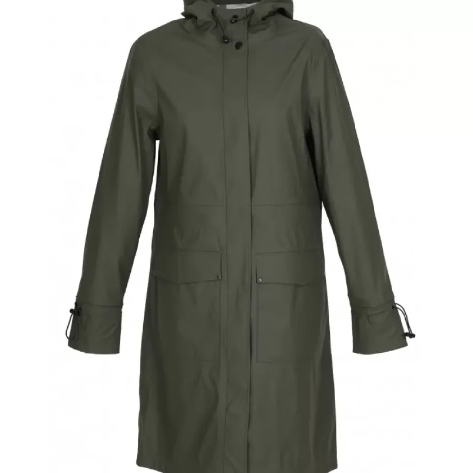 OAKWOOD Manteaux^Mistral Kaki - Manteau Imperméable En Polyester
