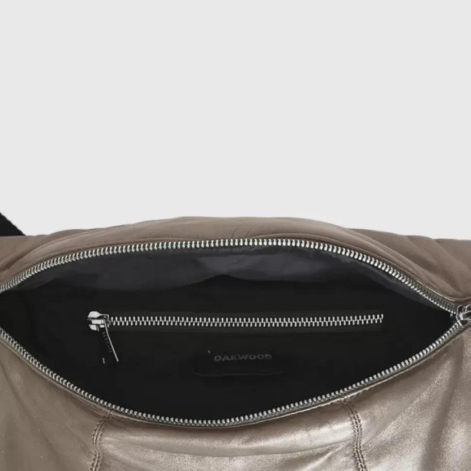 OAKWOOD Accessoires^Murillo Metal Gold - Sac En Bandouiliere En Cuir Veritable