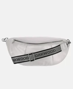 OAKWOOD Accessoires^Murillo Metal Silver - Sac En Bandouiliere En Cuir Veritable
