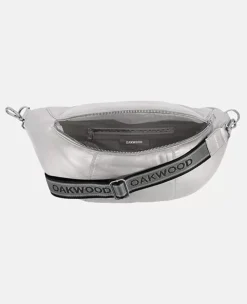 OAKWOOD Accessoires^Murillo Metal Silver - Sac En Bandouiliere En Cuir Veritable