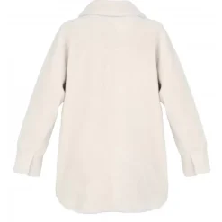 OAKWOOD Manteaux^Perfume Neige Kaki - Manteau Surchemise Reversible Effet Mouton Retourne