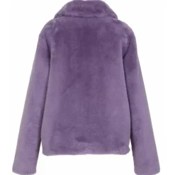 OAKWOOD Manteaux^Possession Violet Clair - Manteau Court En Fausse Fourrure