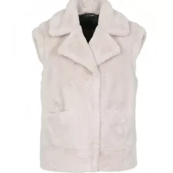 OAKWOOD Gilets^Sigma Ivoire - Gilet Sans Manche En Fausse Fourrure