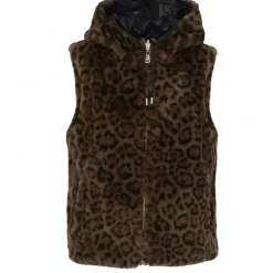 OAKWOOD Gilets^Smile Bi Camo - Gilet Sans Manche Reversible En Fausse Fourrure Et Nylon