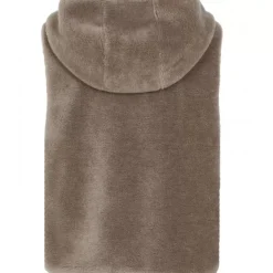 OAKWOOD Gilets^Smiley Taupe - Gilet Sans Manche En Fausse Fourrure 100% Laine / Nylon