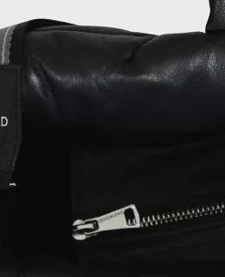 OAKWOOD Accessoires^Sorolla Noir - Sac Cabas En Cuir Veritable Matelasse