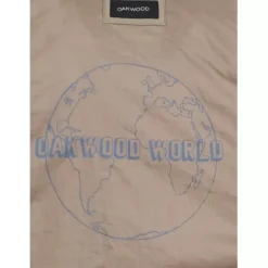 OAKWOOD Blousons^Stan Beige - Blouson En Cuir Veritable Inspiration Veste En Jeans