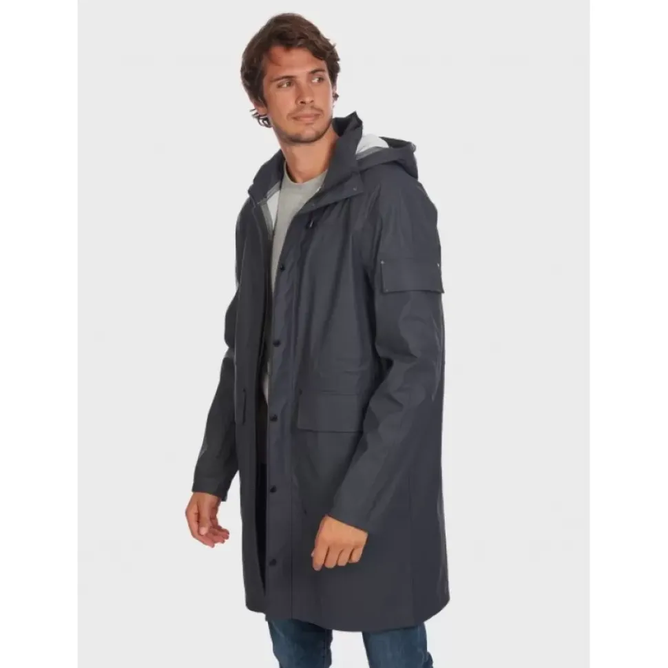 OAKWOOD Imperméable^Storm Bleu Marine - Manteau Imperméable En Polyester