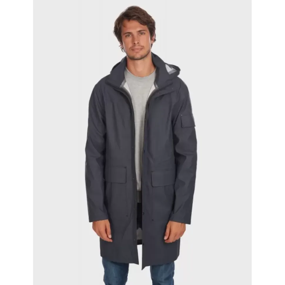 OAKWOOD Imperméable^Storm Bleu Marine - Manteau Imperméable En Polyester