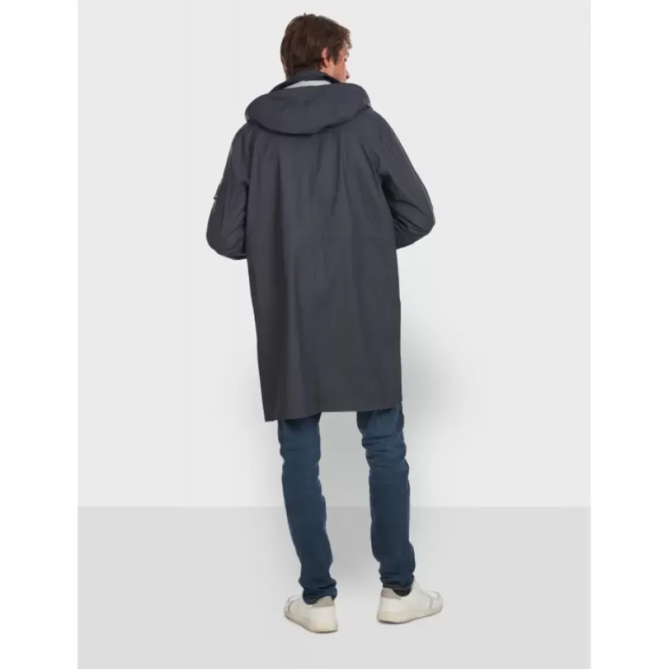 OAKWOOD Imperméable^Storm Bleu Marine - Manteau Imperméable En Polyester
