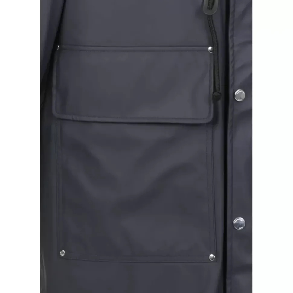 OAKWOOD Imperméable^Storm Bleu Marine - Manteau Imperméable En Polyester