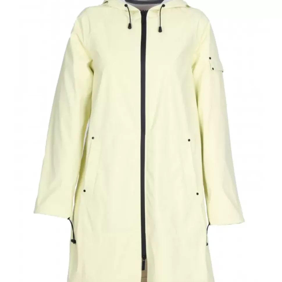 OAKWOOD Manteaux^Tempete Jaune Clair - Manteau Imperméable En Polyester