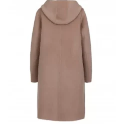OAKWOOD Manteaux^University Bi Taupe/Beige Clair - Manteau A Capuche Long En Laine