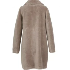 OAKWOOD Manteaux^Venus Taupe - Manteau Reversible En Laine