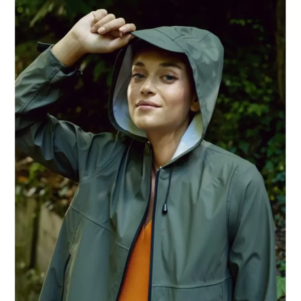 OAKWOOD Manteaux^Zephyr Kaki - Veste Imperméable En Polyester